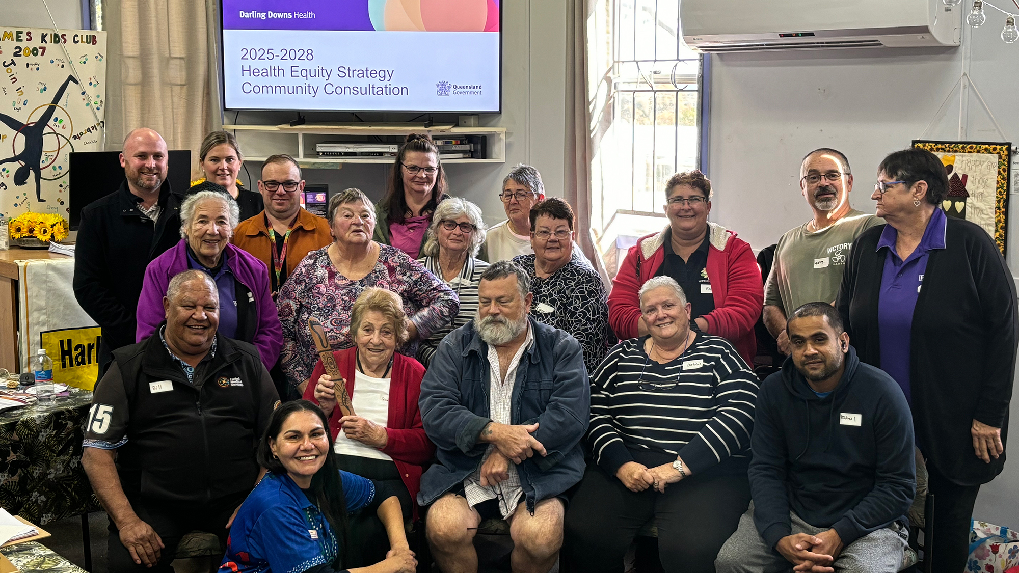 “Yarn Up” session at Harlaxton Neighbourhood Centre